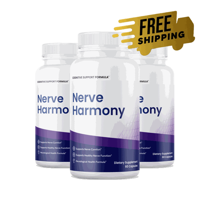 Three bottles of Nerve Harmony